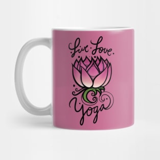 Live Love Yoga Mug